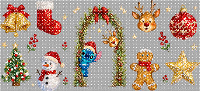 16oz Christmas-S  2217